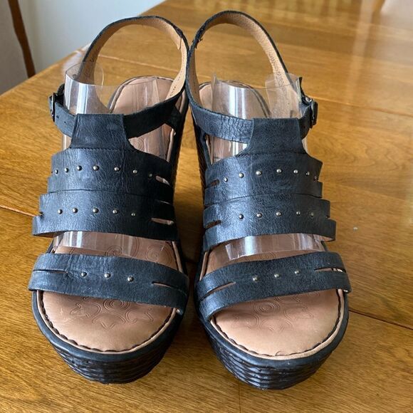 Born wedge platform sandals - Picture 1 of 8